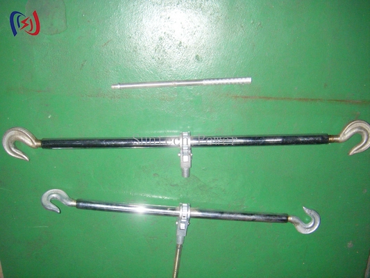 Tendeur à crochet double robuste en acier – Acier au carbone forgé | Tension réglable