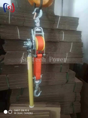 Tendeur isolé haute tension - Protection diélectrique jusqu'à 15 kV - Construction en nylon non conducteur pour la maintenance sous tension​​