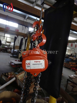 Téléporteur à chaîne à main de qualité industrielle pour l'installation de machines lourdes