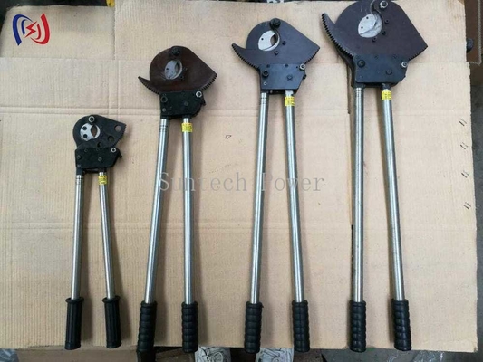 Outil de découpe de conducteurs hydrauliques pour l'épissage de câbles industriels