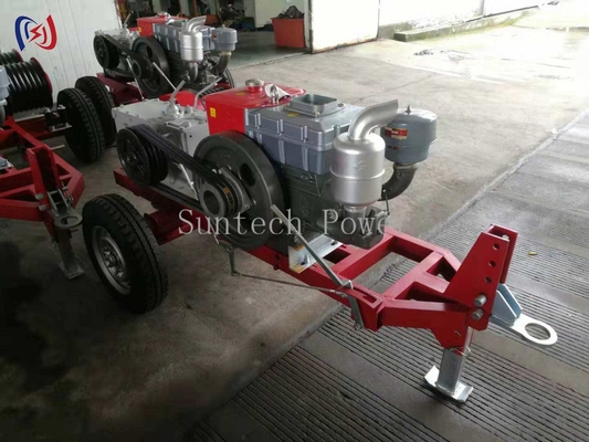 Vins à double tambour de capacité 5T pour des opérations de levage et de traction simultanées
