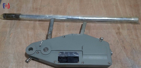 Treuil à câble en aluminium compact avec poignée télescopique pour espaces confinés​