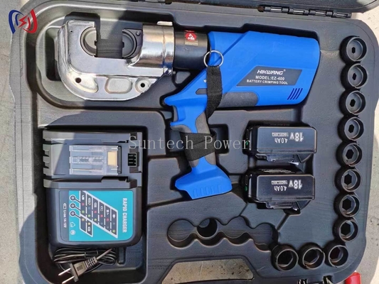 Des pinces hydrauliques à batterie Solution sans fil pour les connexions électriques industrielles