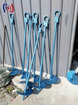 Forage à terre lourd pour l'installation de poteaux utilitaires 10-50KN