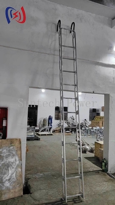 Échelle en alliage d'aluminium 2,5-7M 150 kg Capacité industrielle