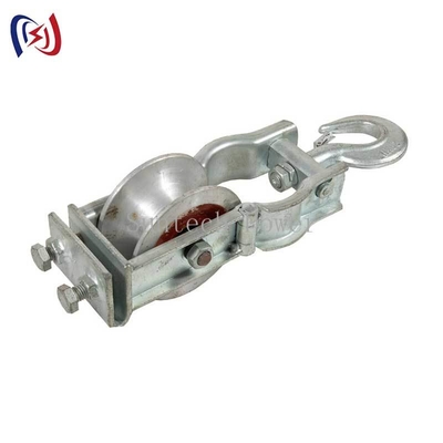 Bloc de ficelle à double usage 5-20KN en feuille de nylon en aluminium