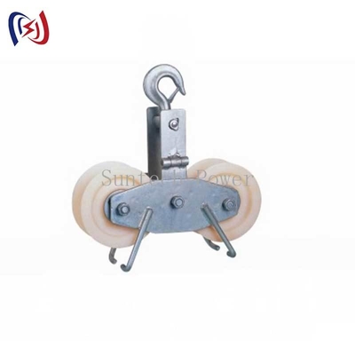 Poulie de Tirage Tandem 25KN Charge Aluminium/Nylon
