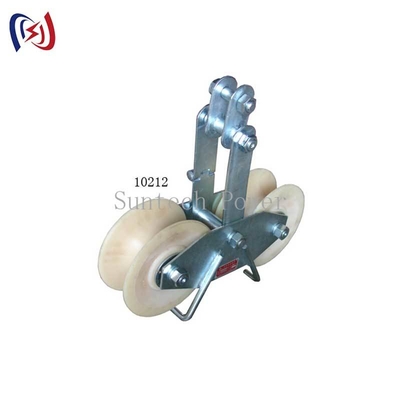 Poulie de Tirage Tandem 25KN Charge Aluminium/Nylon