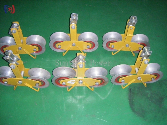 Poulie de Tirage Tandem 25KN Charge Aluminium/Nylon