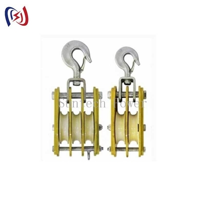 Palan de levage isolé Plaque en résine époxy Poulie en nylon 5-50KN