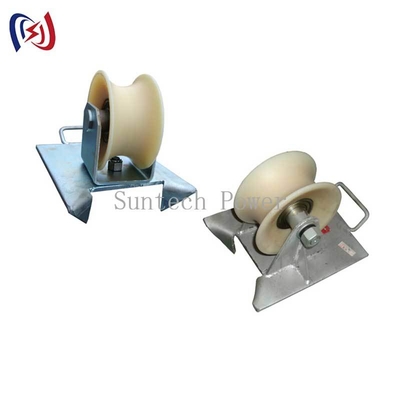Rouleau de tête de puits de câble SH130S Charge de 10KN pour le tirage de câbles