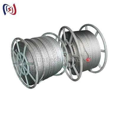 Câble d'acier tressé anti-torsion 9-42mm pour la construction de lignes électriques