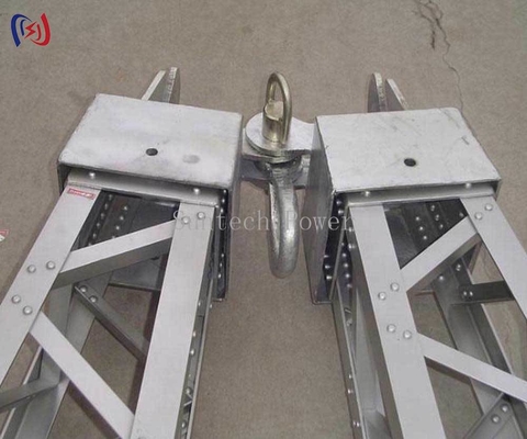 Poteau de levage en treillis en forme de A LBR-250 pour montage de tour, portée 8-28M