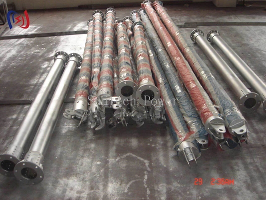Poteaux de gin tubulaires en forme de A LBGR120A pour la construction de tours de transmission