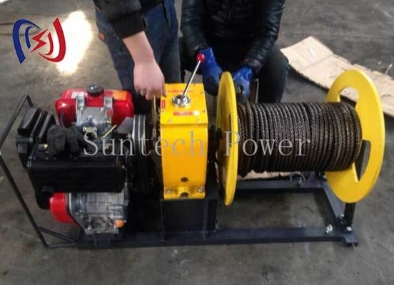 Treuil de tirage de câble 3-5T JJQ-30 pour la construction de lignes électriques