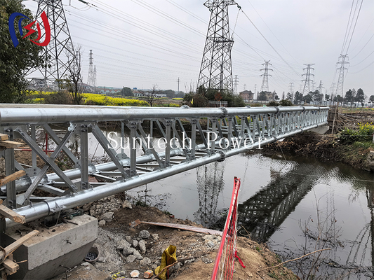 Plateau de câbles pour tuyaux en acier professionnel avec gestion organisée des câbles Construction robuste et assurance de la sécurité pour le support de la ligne électrique