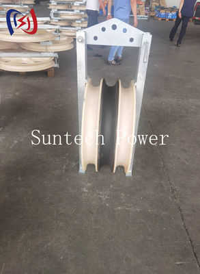 Bloc de pose de câbles série 660 pour charges lourdes avec dimensions de réa personnalisables et garantie d'un an