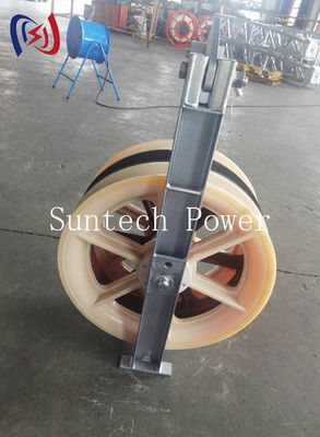 Bloc de pose de câbles série 660 pour charges lourdes avec dimensions de réa personnalisables et garantie d'un an