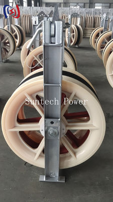 Bloc de pose de câbles série 660 pour charges lourdes avec dimensions de réa personnalisables et garantie d'un an