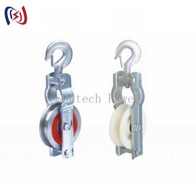 Poulie de Tirage de Fil de Mise à la Terre Robuste avec Charge Nominale de 5kn-150kn et Dimensions de Gorge de 660x560x100mm pour la Construction de Réseaux