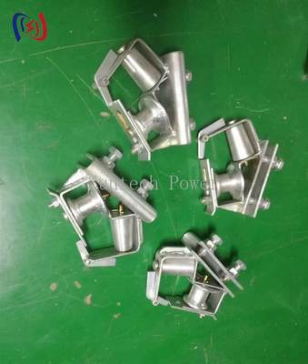 Poulie de Tirage Durable pour Conducteur avec Rayon de Courbure R570 et Dimensions de Gorge Personnalisées pour une Durée de Vie d'un An