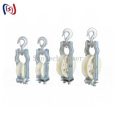 Poulie de Tirage de Conducteur Durable avec Dimensions de Gorge de 660*560*100mm, Durée de Vie d'un An, et Conducteur Max LGJ1250 pour les Travaux de Construction