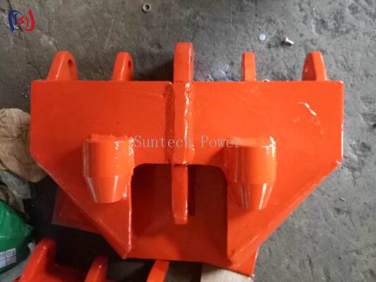 Tête de tirage de 130 kN pour quatre faisceaux de conducteurs avec configuration carrée précise et répartition uniforme de la tension