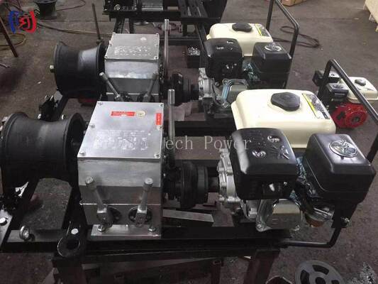 Treuil rapide haute vitesse avec force de traction de 3-5T et vitesse de traction de 5-24m/min pour les travaux sur les lignes électriques