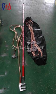 Plomb de mise à la terre à haute conductivité pour la mise à la terre sécuritaire du système électrique et la dissipation du courant de défaut