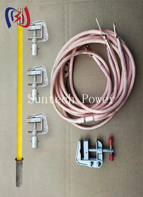 Plomb de mise à la terre à haute conductivité pour la mise à la terre sécuritaire du système électrique et la dissipation du courant de défaut