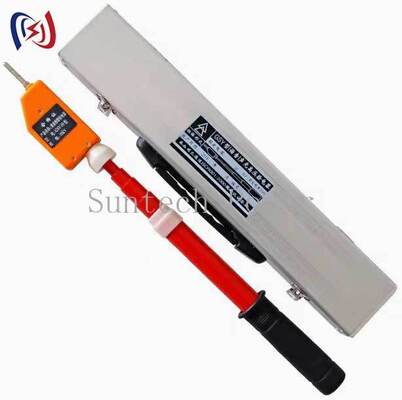 Électroscope haute tension pour tests sur ligne sous tension avec une tension nominale de 10-500 kV et un fonctionnement sans contact pour une indication claire de la tension