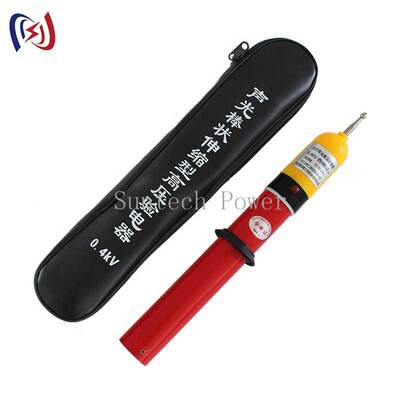 Électroscope haute tension pour tests sur ligne sous tension avec une tension nominale de 10-500 kV et un fonctionnement sans contact pour une indication claire de la tension