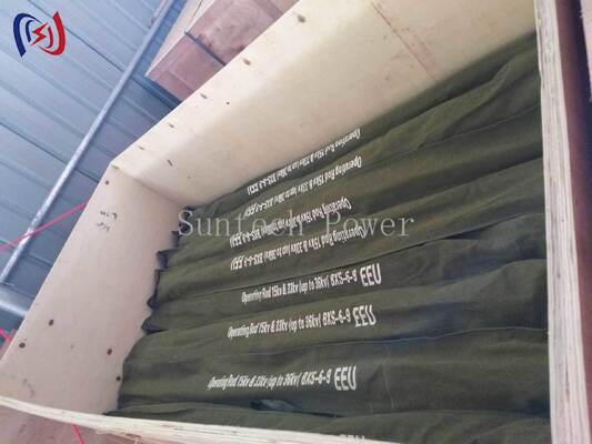 Rameau de commutateur de tension nominale professionnel de 10 à 500 KV avec une longueur totale de 3 à 8 M et un nombre de nœuds de 3 à 4 pour un fonctionnement sûr