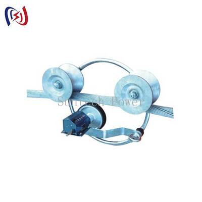 Appareil portable de mesure de longueur de conducteur pour utilisation sur le terrain avec un diamètre de câble maximal de 50 mm