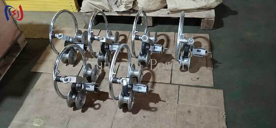 Appareil portable de mesure de longueur de conducteur pour utilisation sur le terrain avec un diamètre de câble maximal de 50 mm