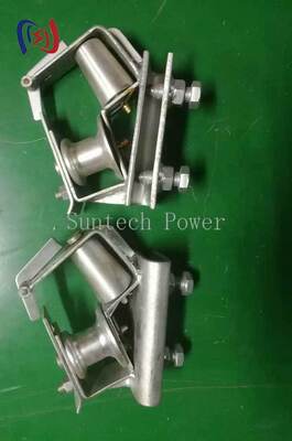 Bloc de câblage de coin vers le ciel pour les rotations de 90 degrés du conducteur avec une charge nominale de 5KN dans la construction de lignes électriques urbaines