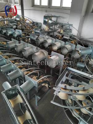 Roller professionnel de protection des entrées de câbles de la série C pour une installation sûre de câbles avec une construction durable