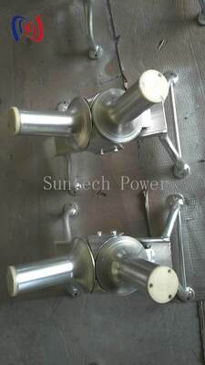 Rouleau tournant de câble à charge nominale de 10KN avec structure à sens unique pour les opérations de traction de câbles souterrains