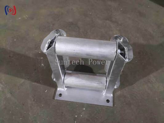 Rouleau de câble encadré professionnel avec un diamètre maximal de câble de 180 mm, une charge nominale de 20KN et une conception résistante à la corrosion pour une installation souterraine