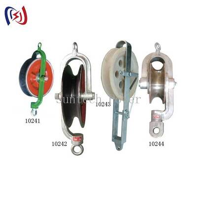 Bloc de fil professionnel avec charge nominale de 10-40KN et faisceau d'aluminium pour un ancrage sécurisé sur les lignes de transmission