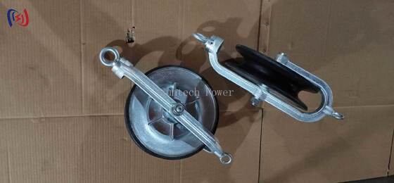 Bloc de fil professionnel avec charge nominale de 10-40KN et faisceau d'aluminium pour un ancrage sécurisé sur les lignes de transmission