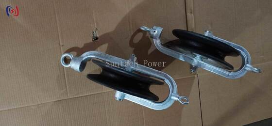 Bloc de fil professionnel avec charge nominale de 10-40KN et faisceau d'aluminium pour un ancrage sécurisé sur les lignes de transmission