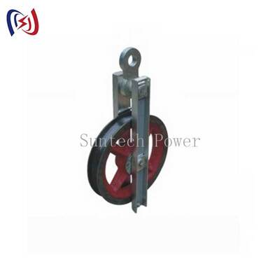 Bloc de tournage professionnel à grande vitesse pour des changements de direction de câble lisses et efficaces avec une gaine à faible frottement et une charge nominale de 50KN