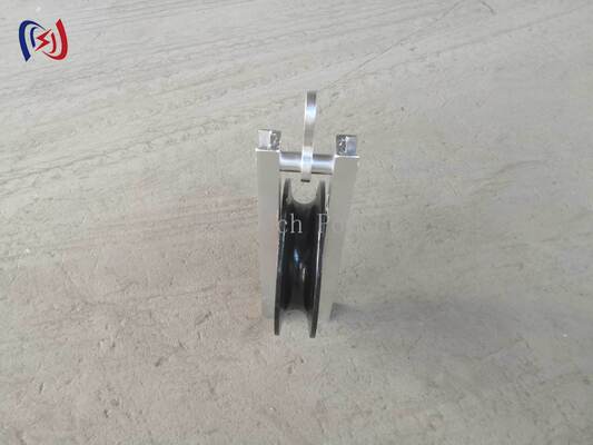 Bloc de tournage professionnel à grande vitesse pour des changements de direction de câble lisses et efficaces avec une gaine à faible frottement et une charge nominale de 50KN