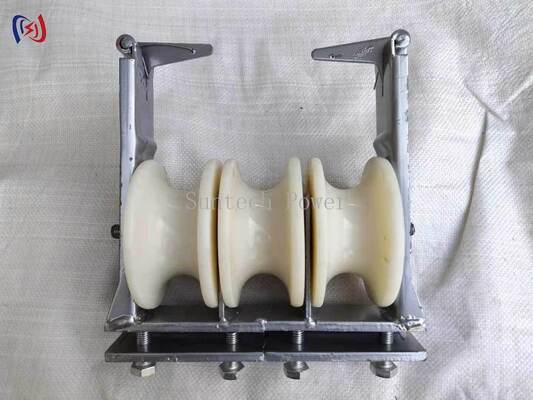 Bloc de câblage à trois faisceaux lourds pour l'installation de conducteurs à faisceau avec une charge nominale de 5KN