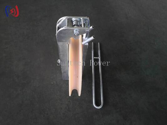 Bloc de cordes pour hélicoptère professionnel avec Φ508×75 faisceau et 1-5 faisceaux pour l'installation de conducteurs aériens