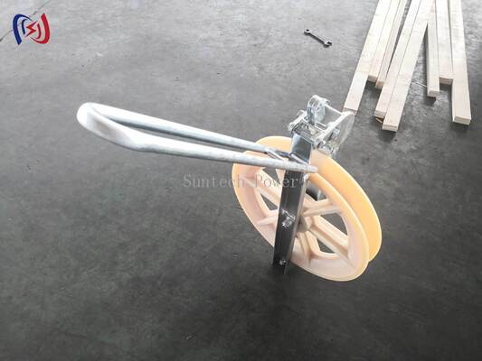 Bloc de cordes pour hélicoptère professionnel avec Φ508×75 faisceau et 1-5 faisceaux pour l'installation de conducteurs aériens