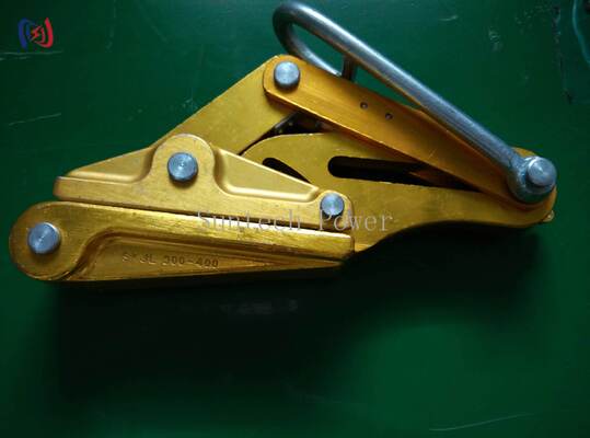 Grippeuse de conducteur isolée en alliage d'aluminium avec charge nominale de 10 à 30 KN et 15 à 39 mm maximum ouverte pour le travail en ligne directe