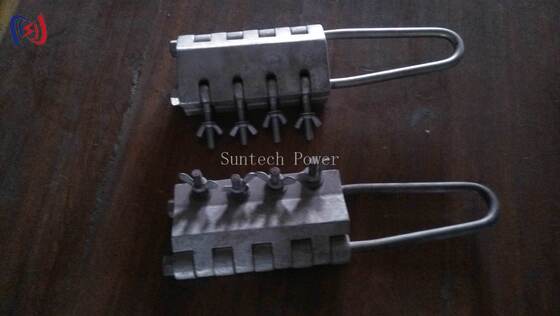 Pince à câble en acier anti-torsion de type boulon avec charge nominale de 20 à 100 kN et diamètre applicable de 7 à 24 mm pour un levage sécurisé