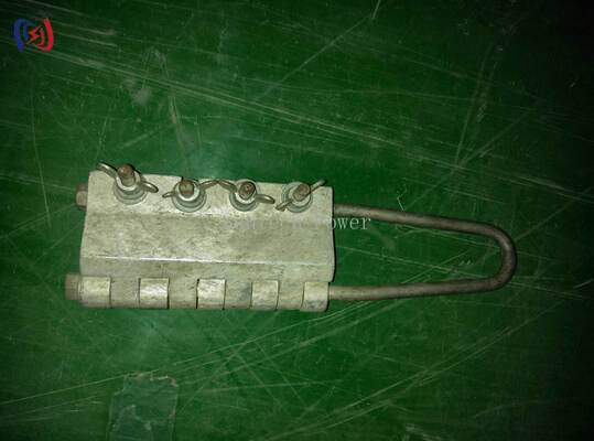 Pince à câble en acier anti-torsion de type boulon avec charge nominale de 20 à 100 kN et diamètre applicable de 7 à 24 mm pour un levage sécurisé